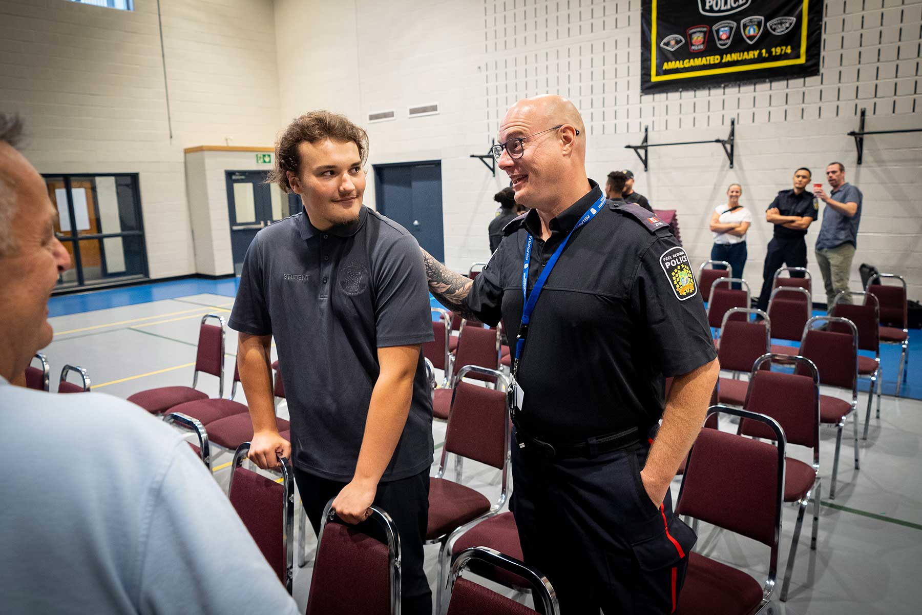 YIPI student and Officer