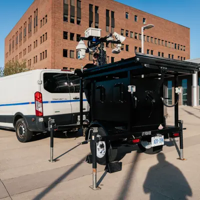 Community Safety Response Platform with van