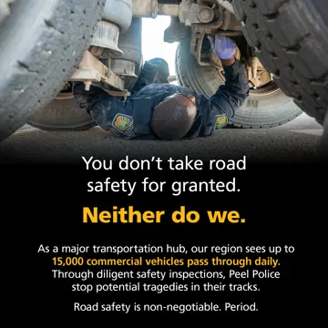 Transport Truck Enforcement Infographic