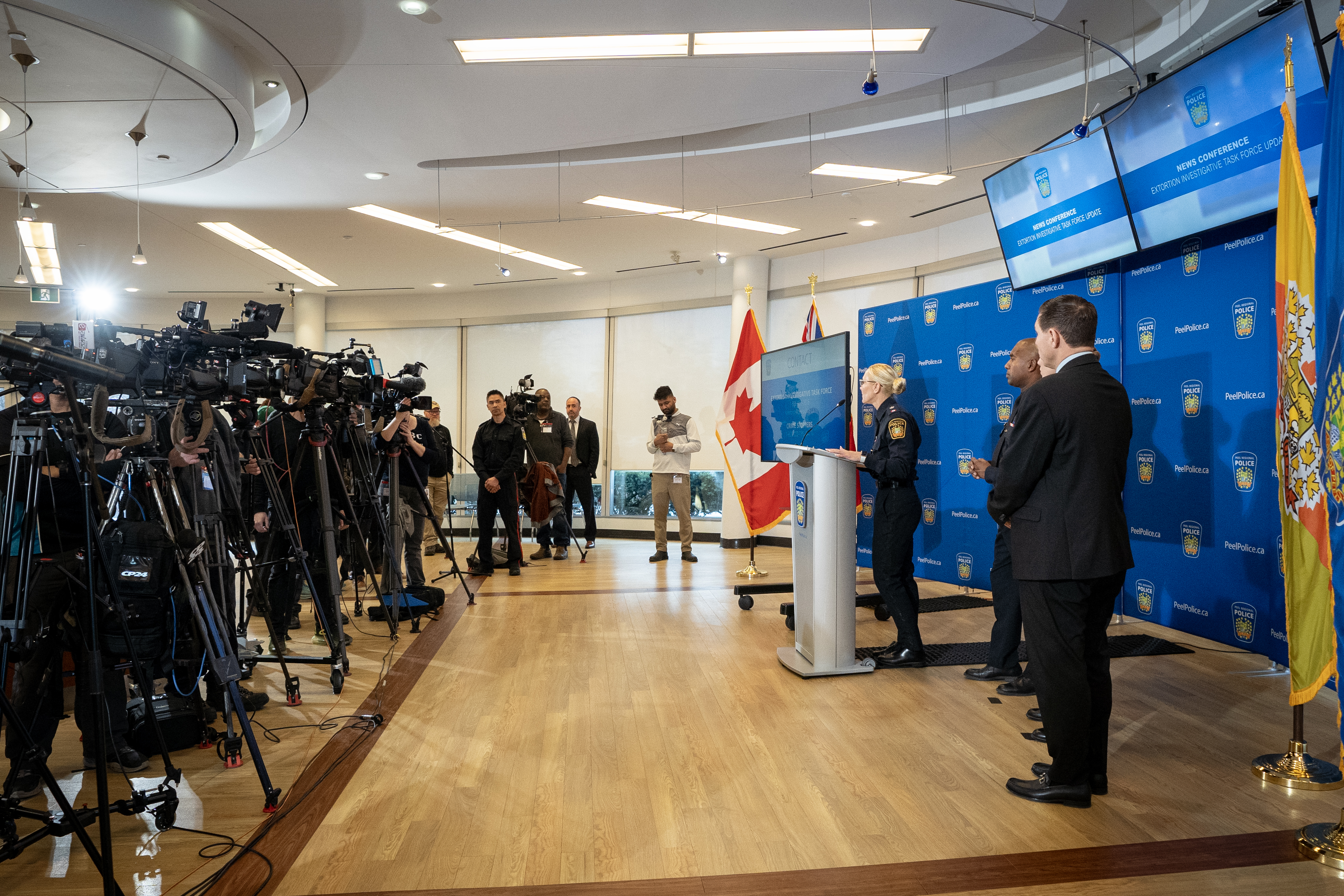 Peel police press conference