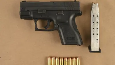 Seized News Release Gun Photo