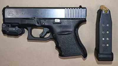 Seized Firearm and Ammunition