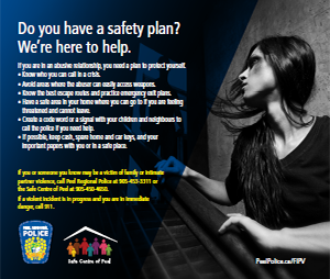 Woman descending a staircase, fleeing danger. Silhouette of a figure at the top of the staircase