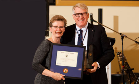 Chief Jennifer Evans wins OACP Presidents's Award of Merit