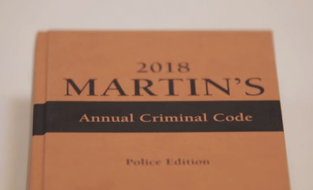 Canadian Criminal Code Book