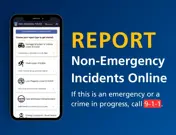 Ad: Report non-emergency incidents online