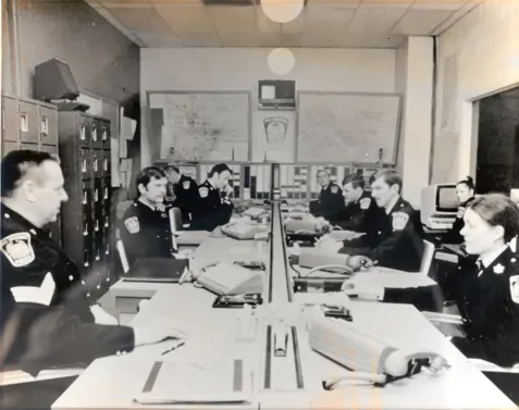 Communications Centre in 1974.